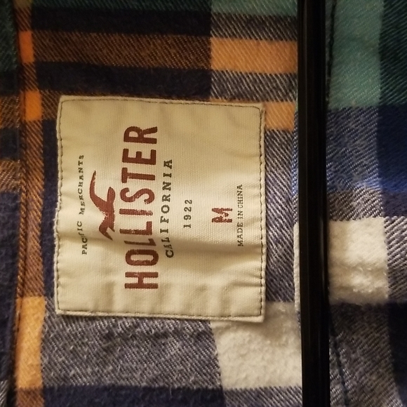 🌸2 for $15🌸 Hollister Huntington Beach Flannel Shirt - Picture 2 of 11